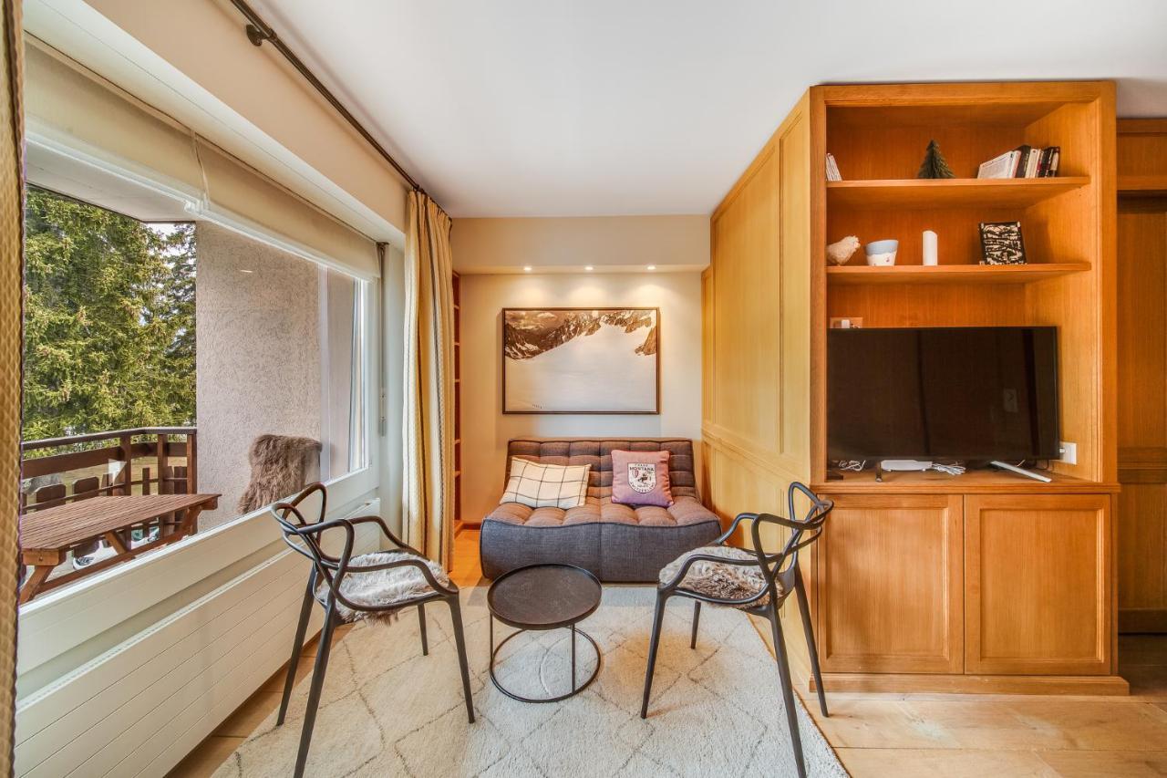 Lovely Studio In Crans' Center Luaran gambar