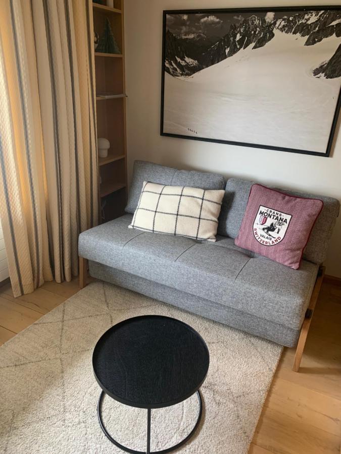 Lovely Studio In Crans' Center Luaran gambar